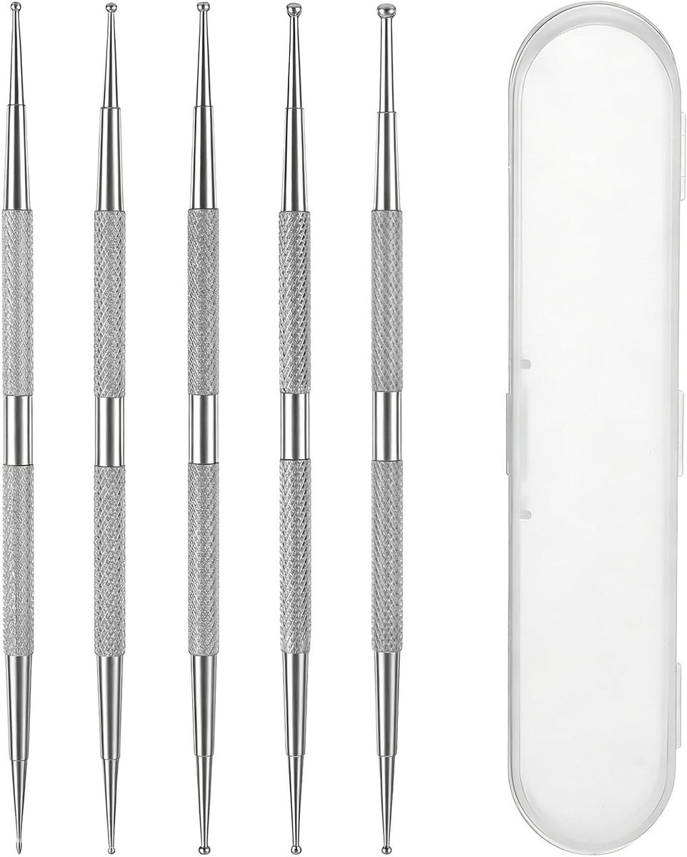 Dotting Pen Set - Dubbelzijdige Nail Art Tools - 5 Stuks
