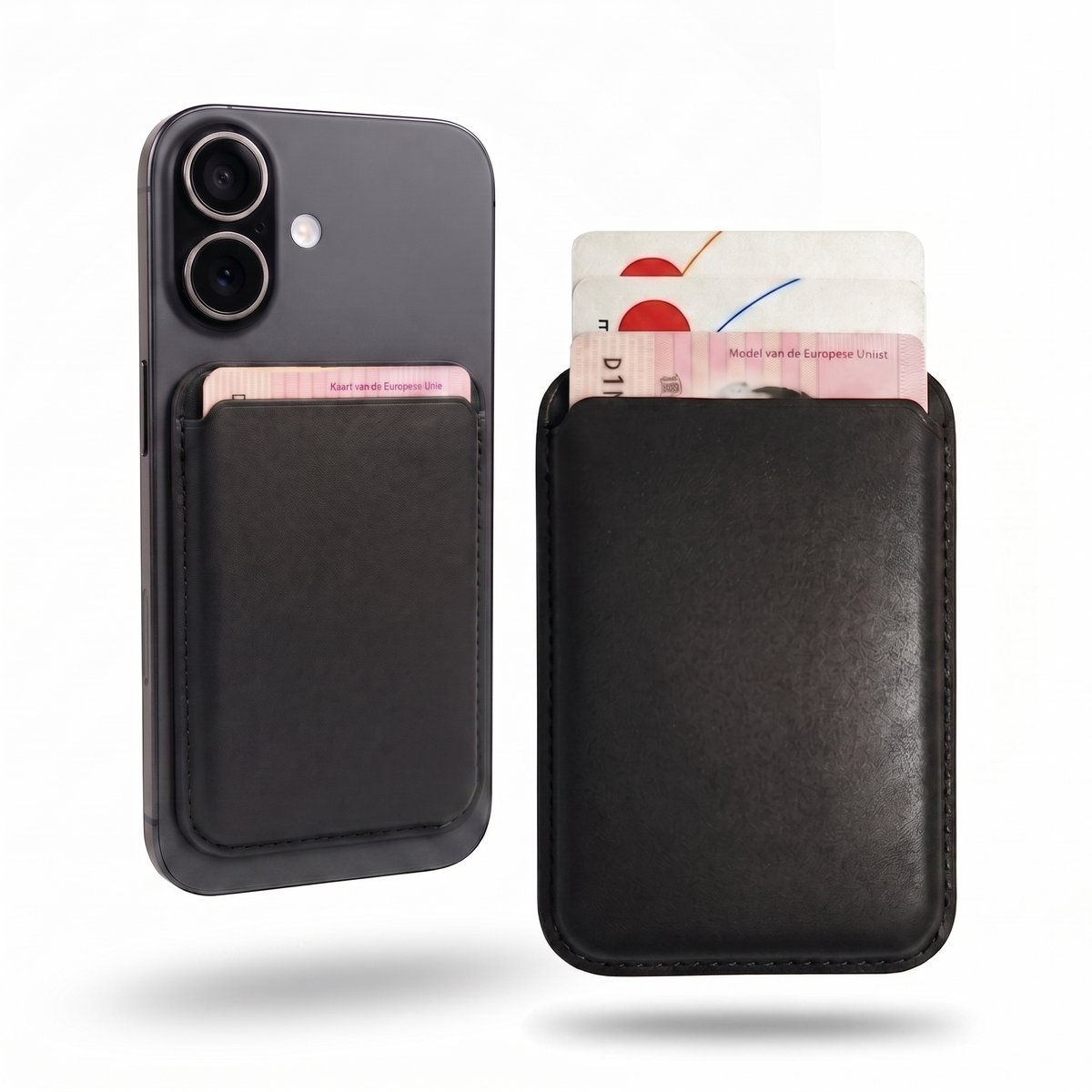 Pasjeshouder Geschikt voor Magsafe & Apple iPhone