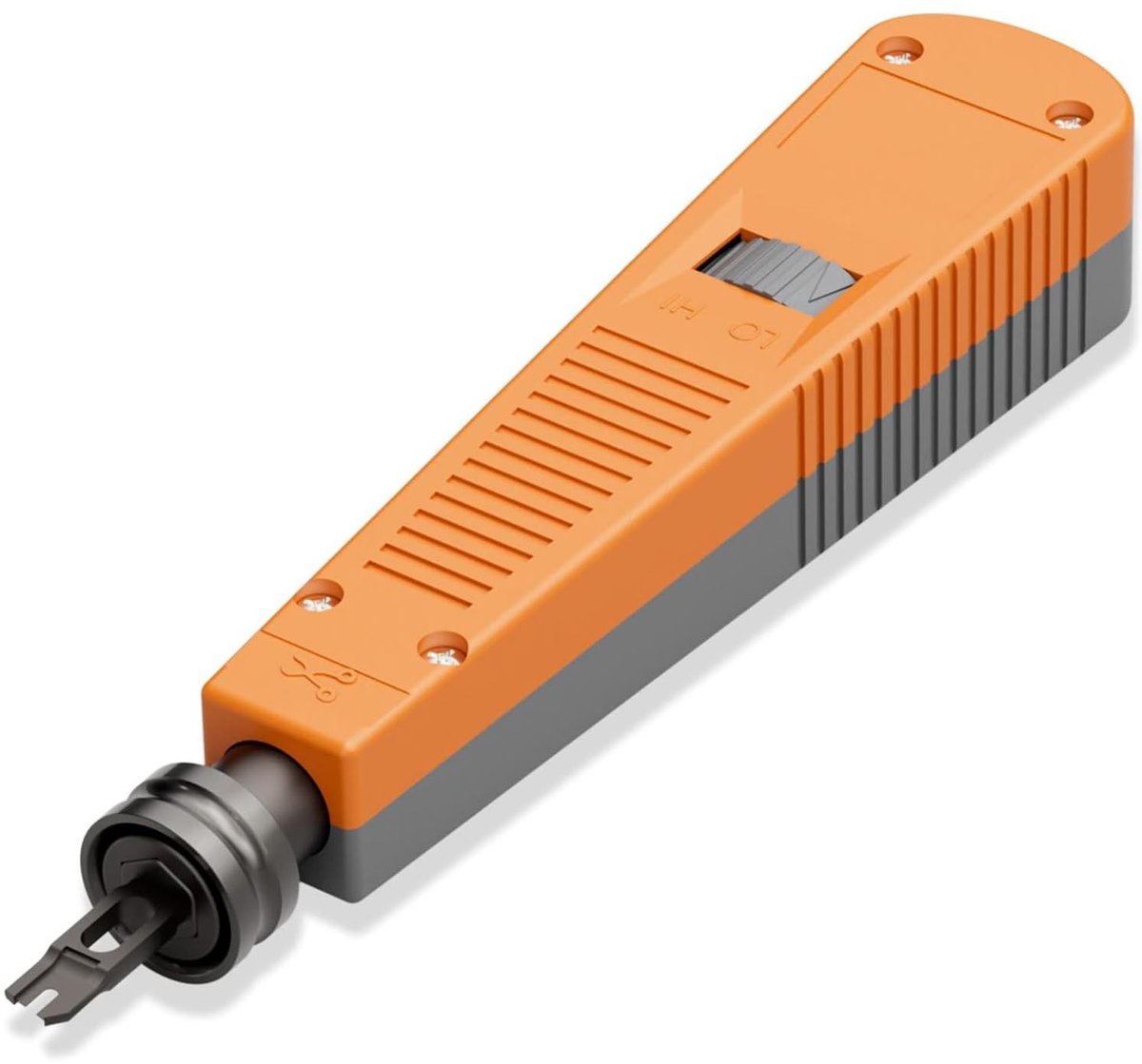 Allecto - Punch Down Tool met 110 Blade - Voor Netwerk Kabel Reparatie - Handige en duurzame tool - Geschikt voor RJ45 en RJ11 - Perfect voor netw