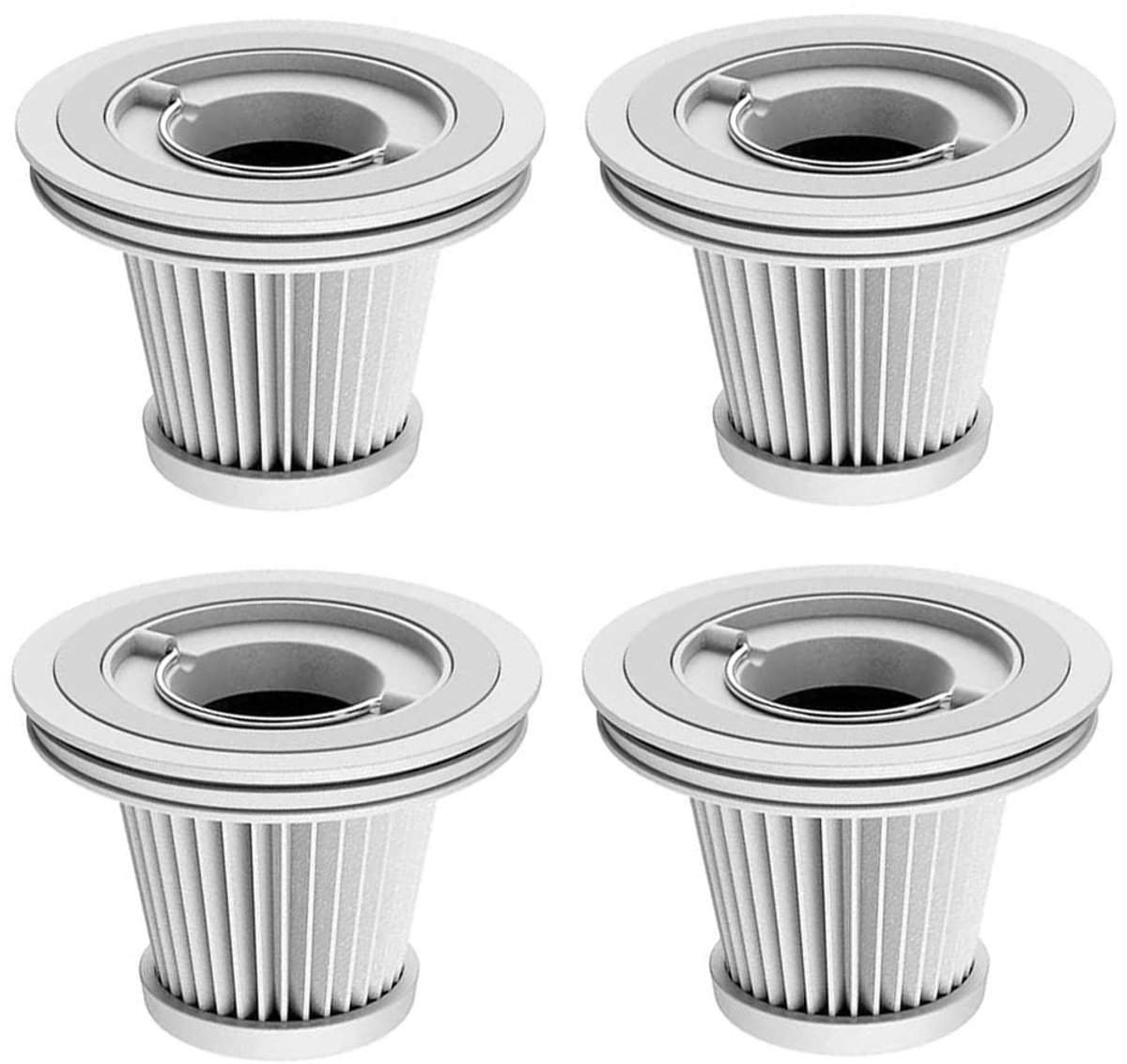 Allecto - HEPA-filters - 4 stuks - Hoogwaardige luchtfilters - Geschikt voor stofzuiger - Effectieve stofverwijdering - Ideaal voor thuis en auto