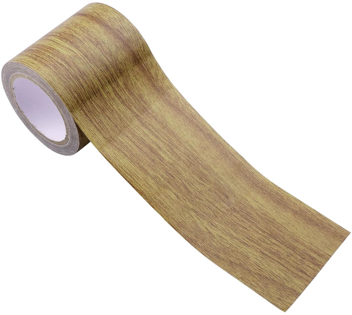 Repair Tape voor Hout, Houten Lijmtape met Antieke Eikenhoutlook, 5.5 cm x 5 m, Perfect voor Herstel en Decoratie