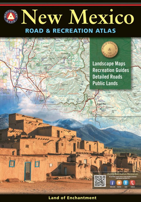 New Mexico Road & Recreation Atlas 10th Ed - cover