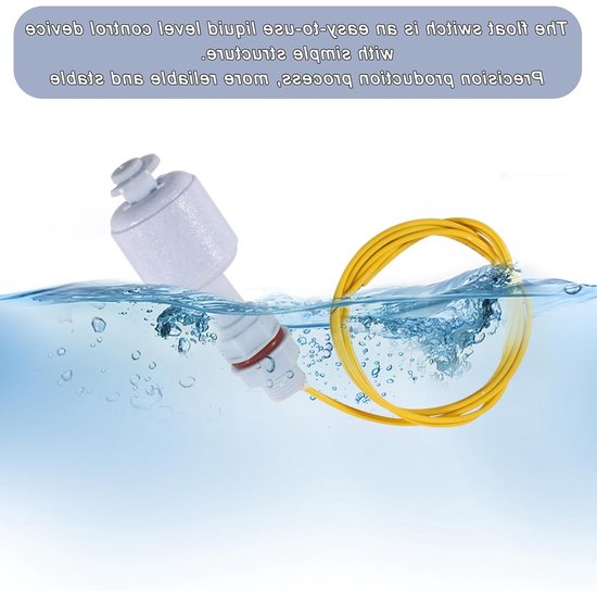 Joycabin 5pcs Float Switch Water Level Sensor, Float Switch, Level Switch, Side Mounted Horizontal Liquid Float Switch - ShopVlot — afbeelding 4