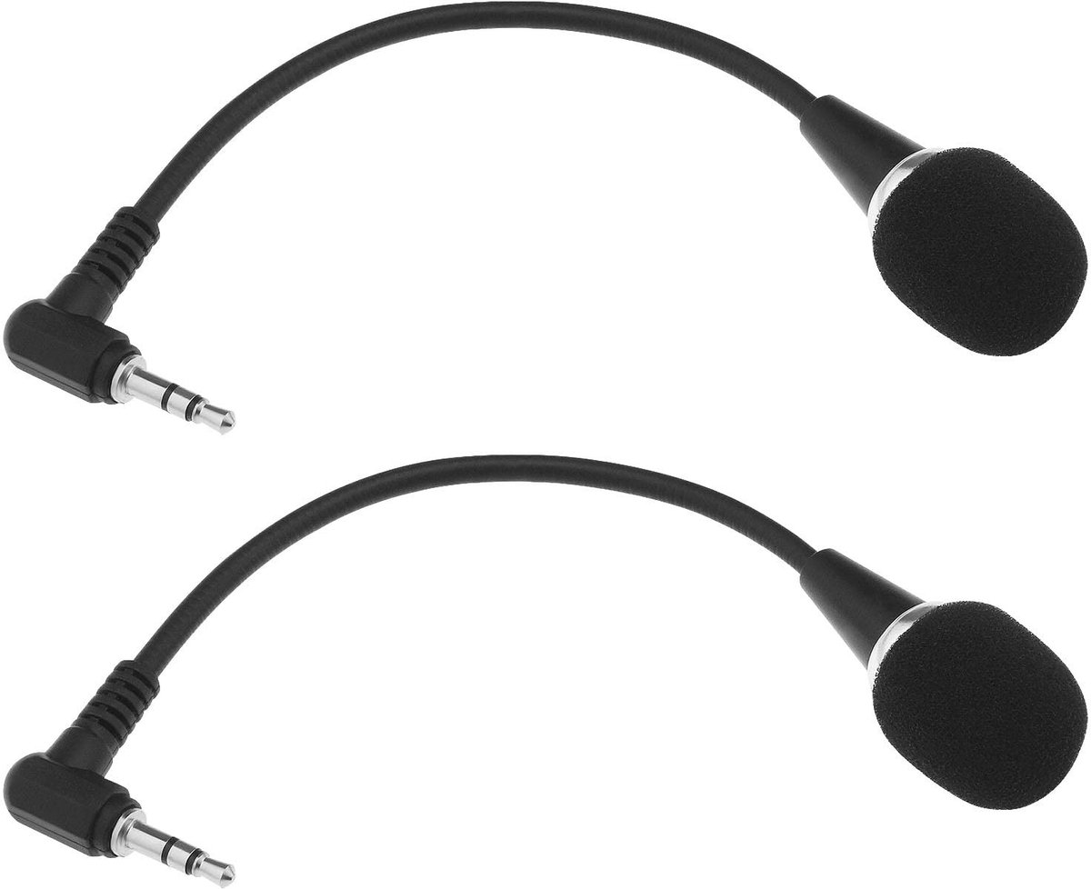 Store_8 - Mini Microfoon - Ruisonderdrukkend - Flexibel - Zwart - Geschikt voor PC en Laptop - 2 - Ideaal voor Voice Chat