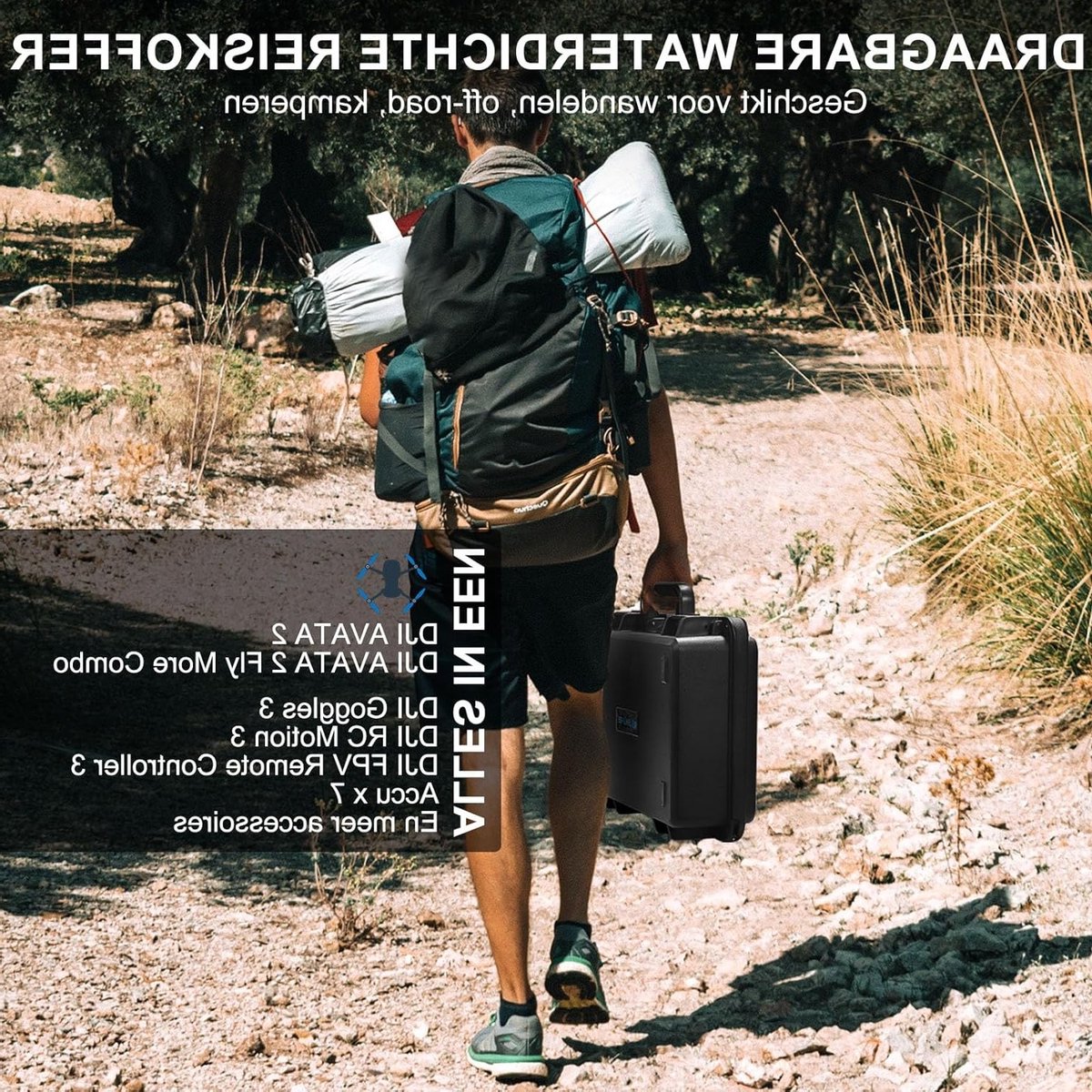Waterdichte Hard Case voor DJI Avata 2 Drone en Accessoires, Ideaal voor Bescherming en Transport – foto 6