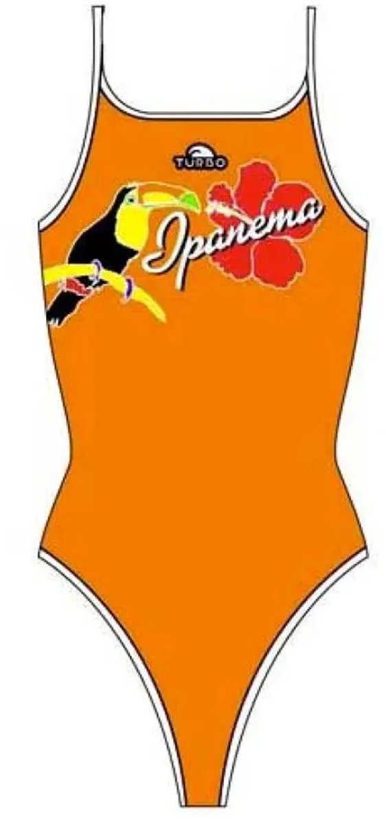 Turbo New Ipannema Zwemkleding Oranje S Vrouw Orange