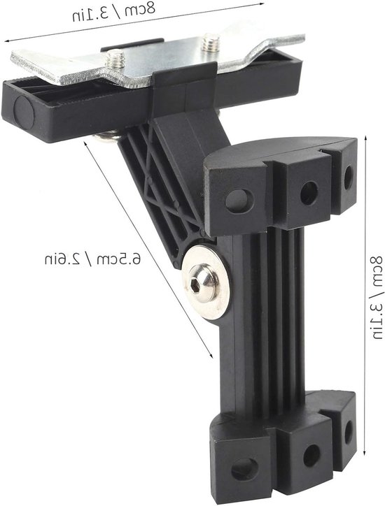 Dailygoods - Flessenhouder Adapter - Fiets Achterzadel Bidonhouder - Stevige Beugel voor Flessen - Geschikt voor Dubbele Fiets - Ideaal voor Waterfles... — afbeelding 3