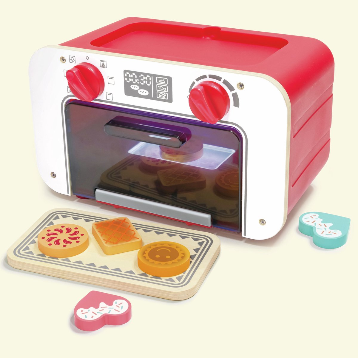 Hape Speelgoedoven met Magische Koekjes - Kleurveranderende Bakoven Speelset, 3 jaar+