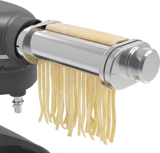 Fentic Fettuccine Snijder - Pasta Snijder Geschikt voor Fentic SM-1504P en SM-1504BM - RVS Elektrische Pasta Snijder - Verstelbaar 8 Standen van Merkloos — afbeelding 2
