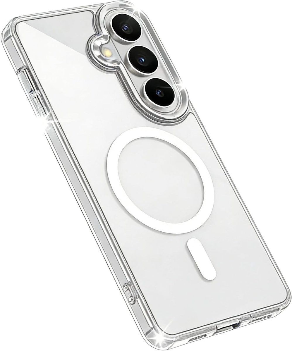 Beschermende Hoes voor Samsung Galaxy S26 - Geschikt voor MagSafe, Schokbestendig en Antikras, Transparant en Duurzaam