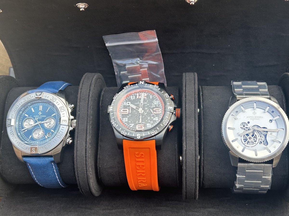 Alpha Sierra Vulcan 2308BO - Herenhorloge - Ø 45 mm