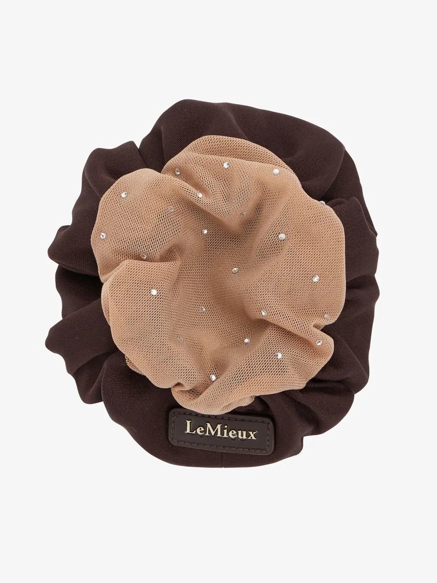 LeMieux Scrunchie met kristallen haarnetje One size