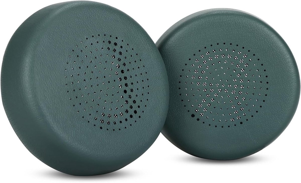 Vervangende Oorkussens voor Draadloze Hoofdtelefoon met Echte Leren Afwerking, Comfort en Geluidsisolatie