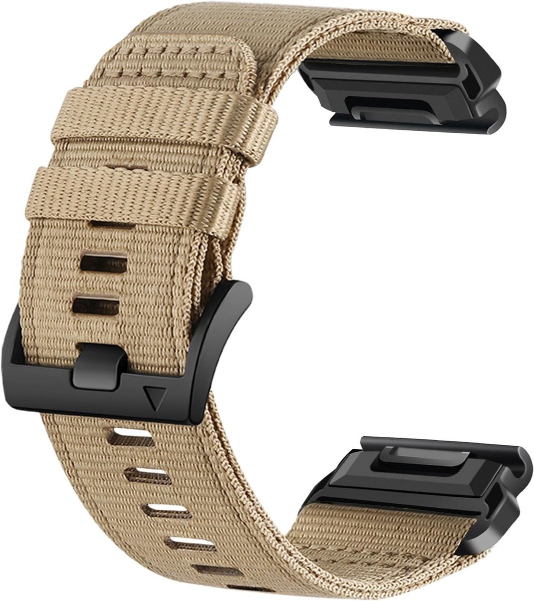 Nylon Horlogeband voor Garmin Fenix 8, Epix Pro, Fenix 7 en Instinct 3 - Verbeterde Quick Fit 22mm Sportband voor Actieve Lifestyle