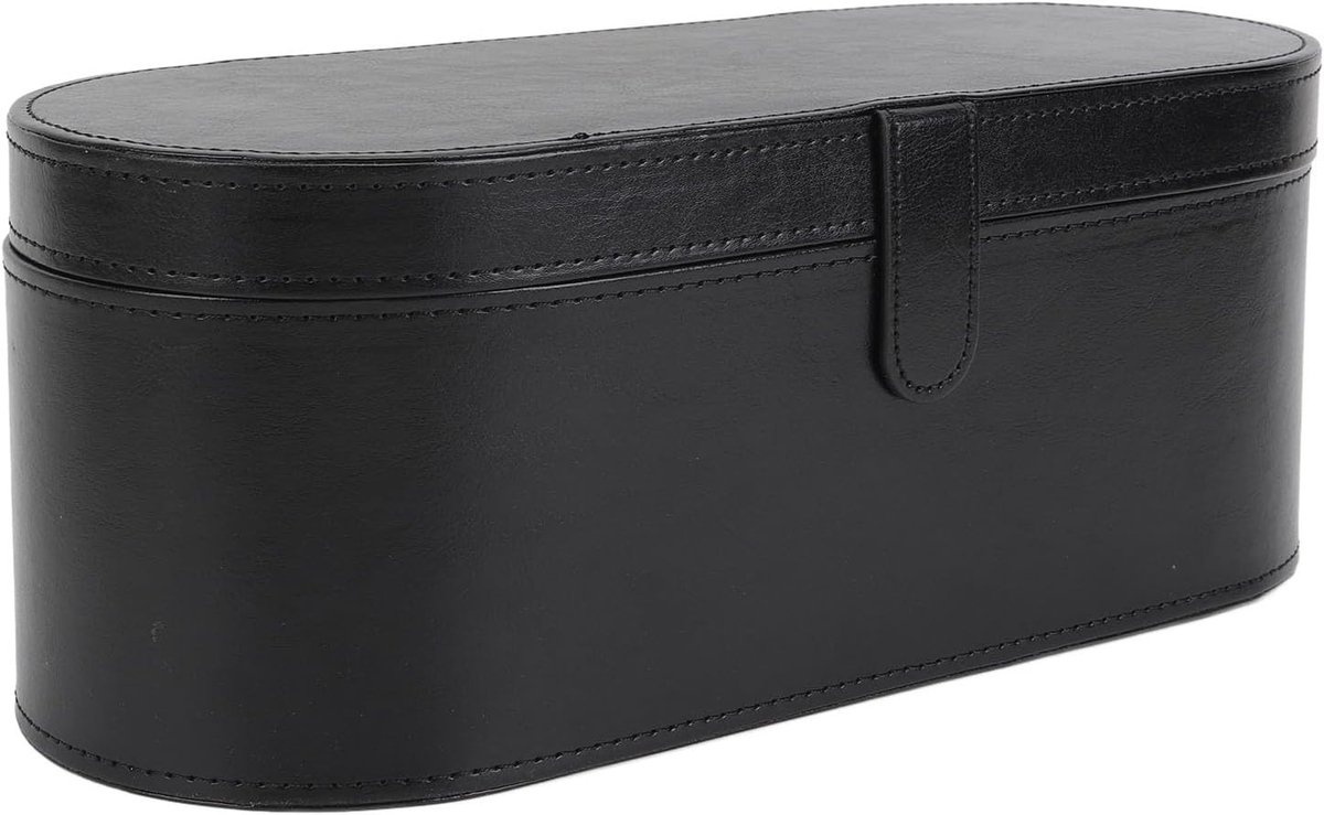 Reis Haar Styling Tool Tas, PU Leren Opbergcase voor Föhn en Haarstyling Gereedschap, Ideaal voor Thuis en Op Reis