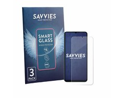 3 Stuks Savvies Screenprotector - geschikt voor Umidigi A75x - beschermfolie glas transparant