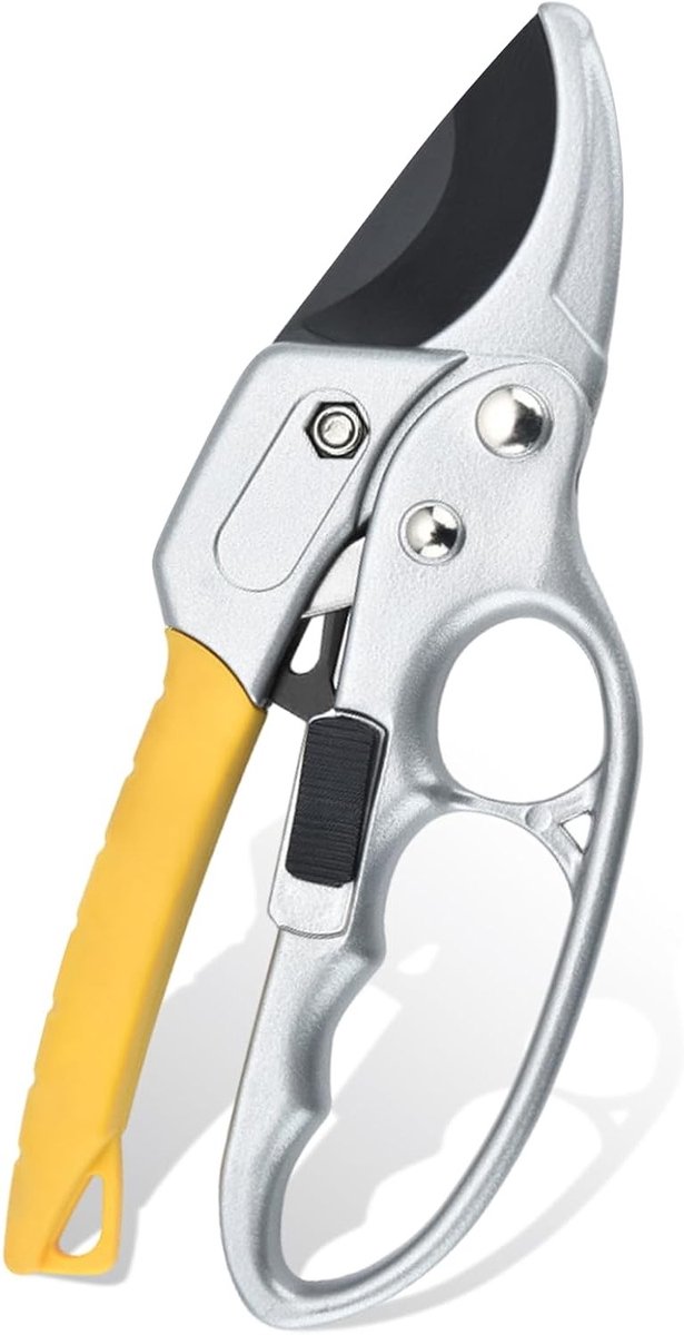 Ergonomische Snoeischaar van Hoogwaardig Staal voor Tuinieren, Perfect voor Takken, Struiken en Stelen