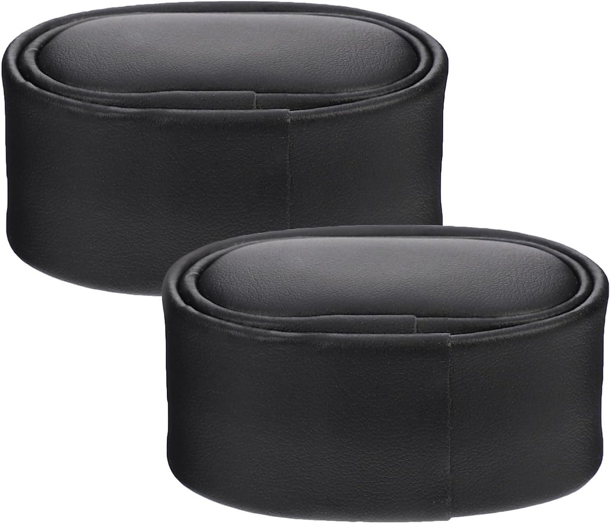 4 Stuks Kleine Horloge Kussens, PU Horloge Armband Display Pads voor Mannen, Ideaal voor Horloge Accessoires en Winder Kussens