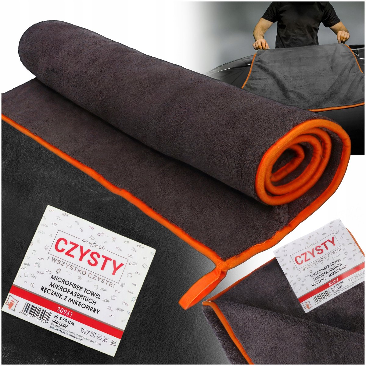 Luxe Microvezeldoek 60x90cm 900g/m² - Auto Detailen & Huis