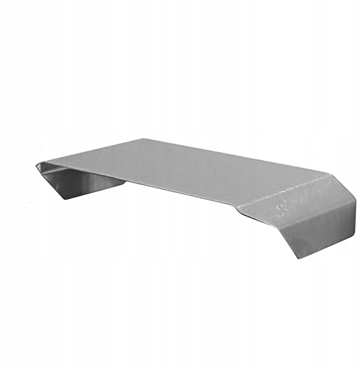 RVS Dakje voor Wandasbak - 24x12 cm - Weerbestendige Bescherming