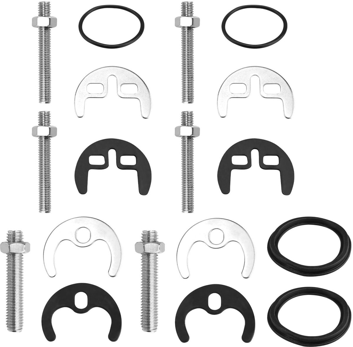 SOUQONE - 4 Stuks Bevestigingsarmatuur voor Wastafelkraan