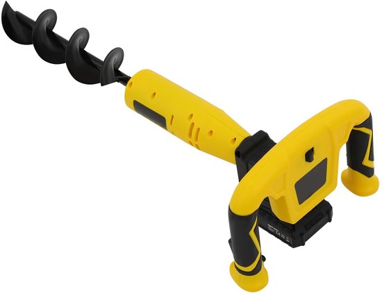 Innovastore Elektrische Grondboor - Draadloze Grondboor - Grondboor - Accu-aangedreven boormachine - Tuinmachine - Gatenboor — afbeelding 2