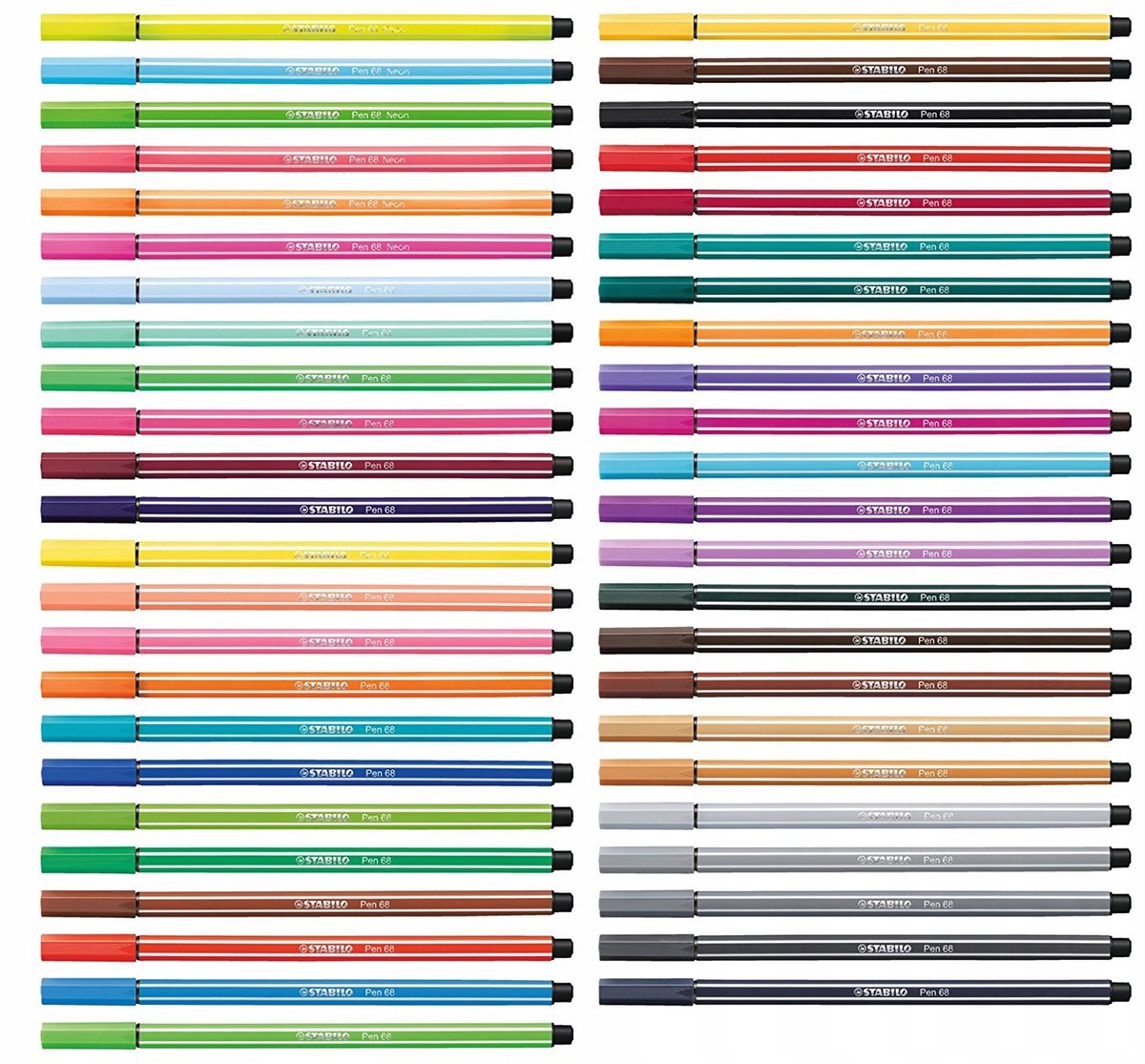 Stabilo Pen 68 Marker - Lichtgroen (1mm)