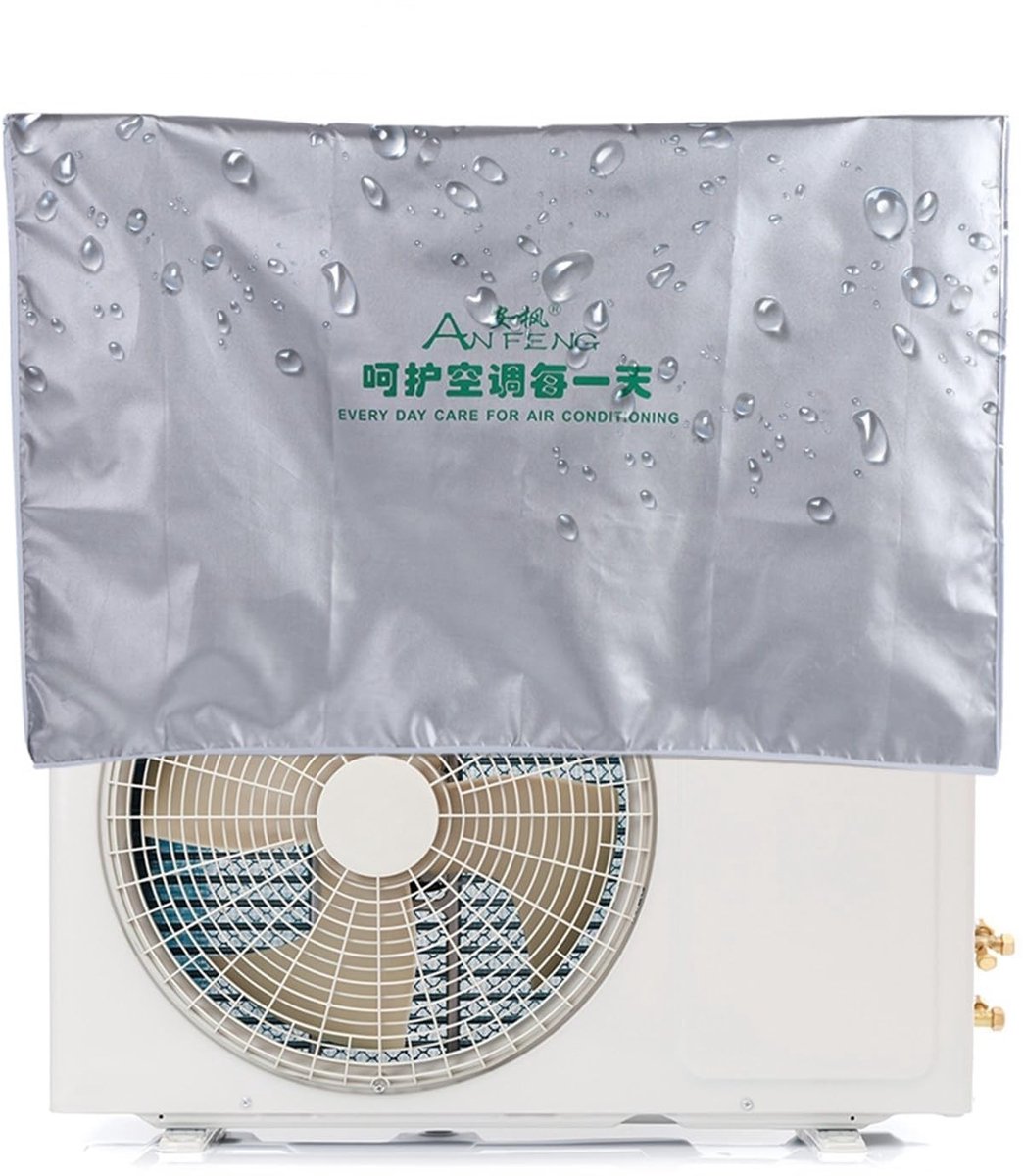Dailygoods- Airconditionerhoes Waterdicht - Bescherming tegen Stof/Sneeuw - Schokbestendig - Ventileerbaar - Lichtgewicht - Inclusief Bevestigingskoord - Aircohoes