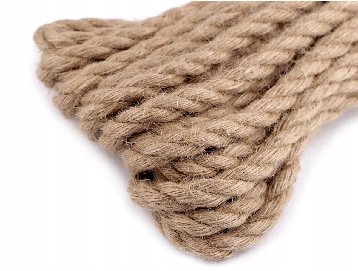 Natuurlijk Jute Touw 8mm x 20m - Sterk & Decoratief