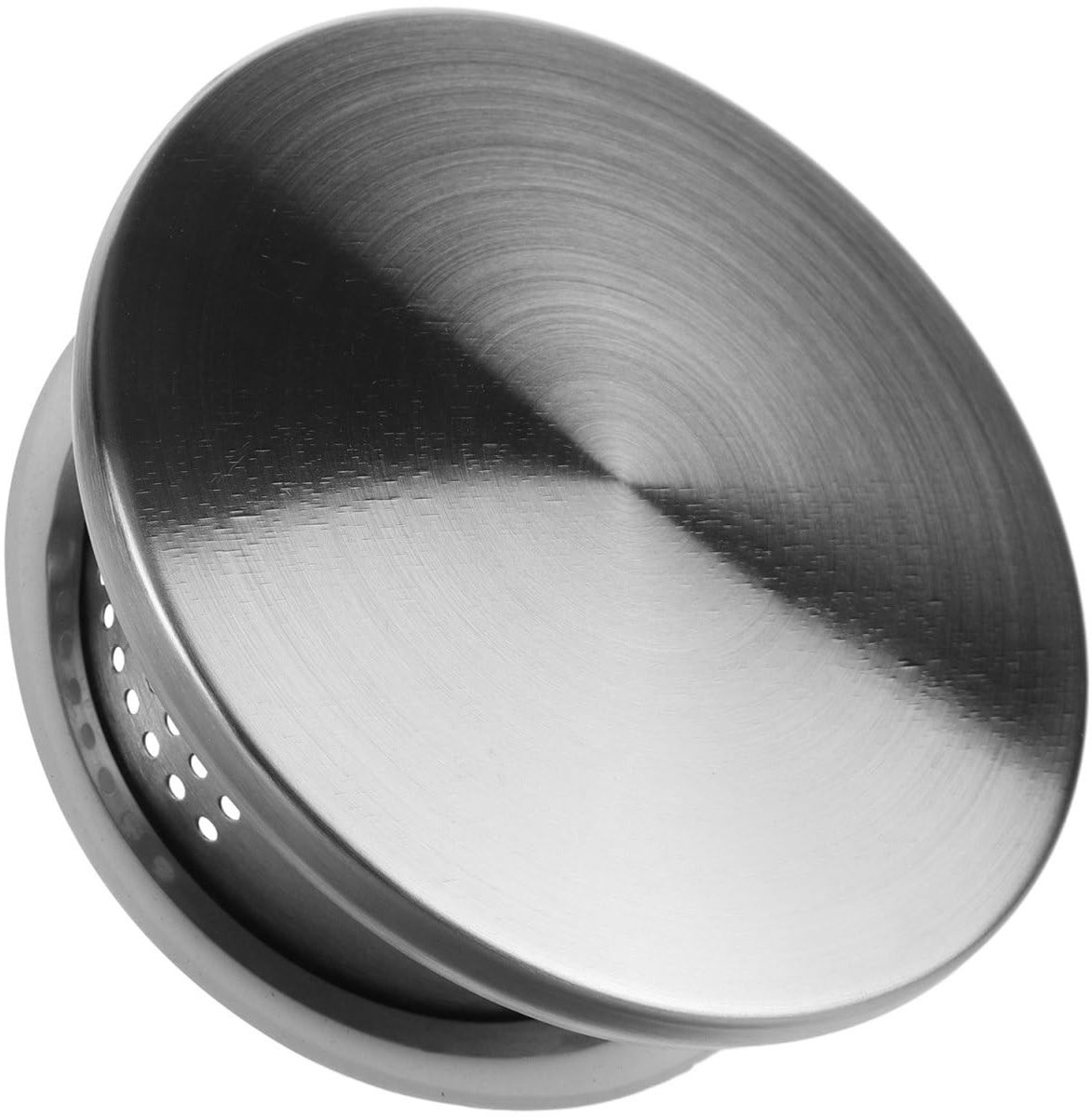 Dailygoods- Waterkaraf Deksel Roestvrij Staal - Verzegeld - Dubbele Wateruitlaat - Reserve Deksel - Koelkast - Bistrokan - Karafdeksel
