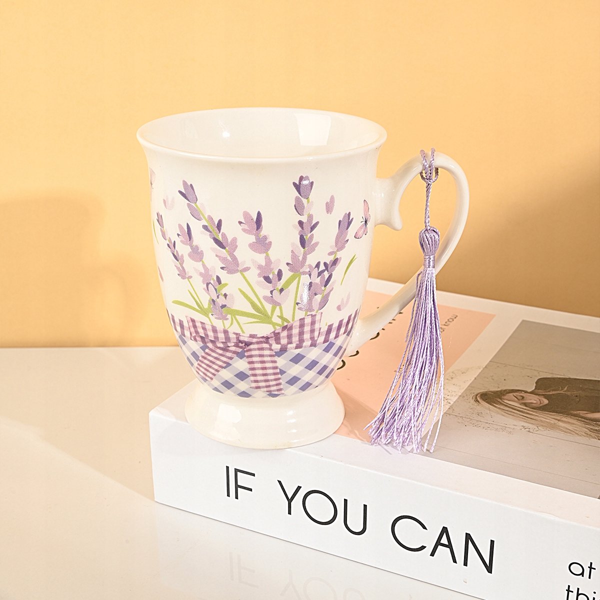 Lavendel Mok met Elegante Cadeaubox - 500ml