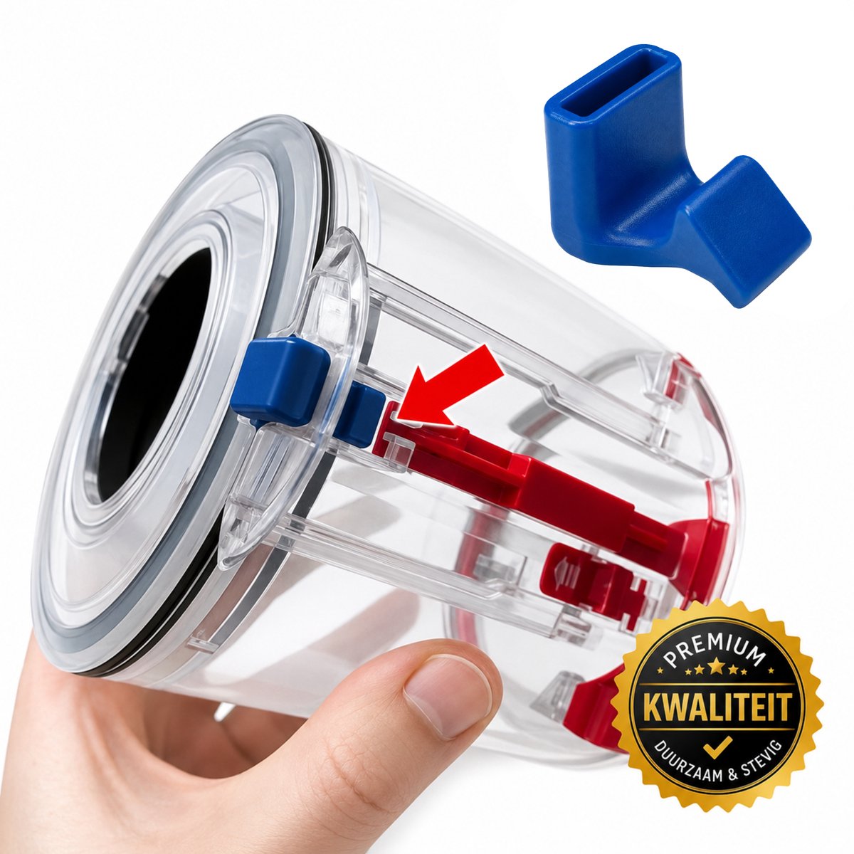 Dyson V10 Stofbak Clip - Dyson V10 Reparatie Onderdeel - Stofreservoir Vergrendeling - Vervanging Voor Afgebroken Clip - Duurzame Bevestiging - Dyson Cyclone V10 Accessoire - Slijtvaste Reparatie Oplossing - Eenvoudige Montage