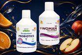 biotics & Woman 50+ multivitamine, Al deze ingrediënten en nutriënten zorgen voor een verbetering van energie en uithoudingsvermogen. Deze blend valt onder de Multivitaminen en is nog eens gemixt met ijzer, amino