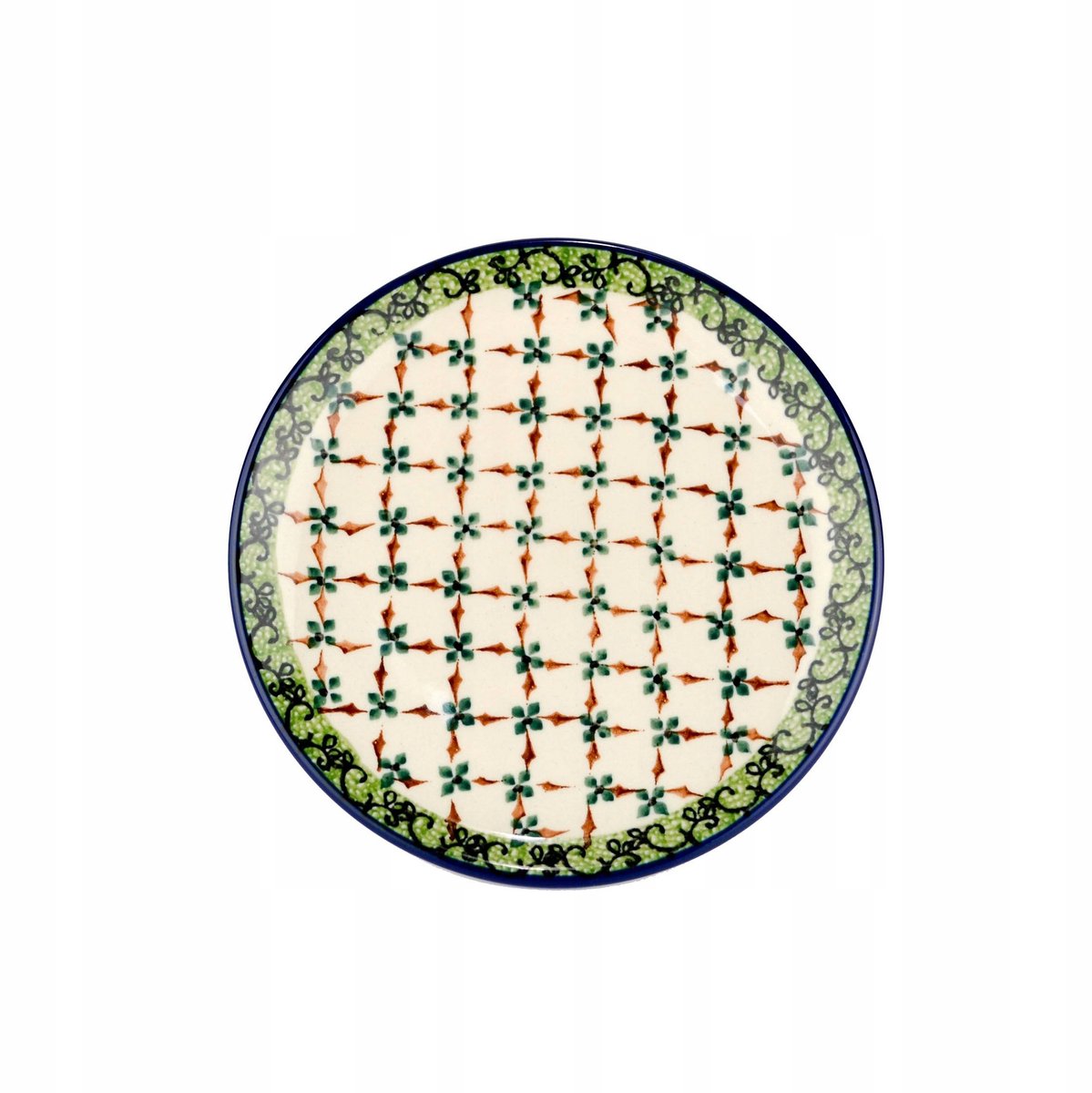Bolesławiec Dessertbord 16cm - Handgemaakt Keramiek