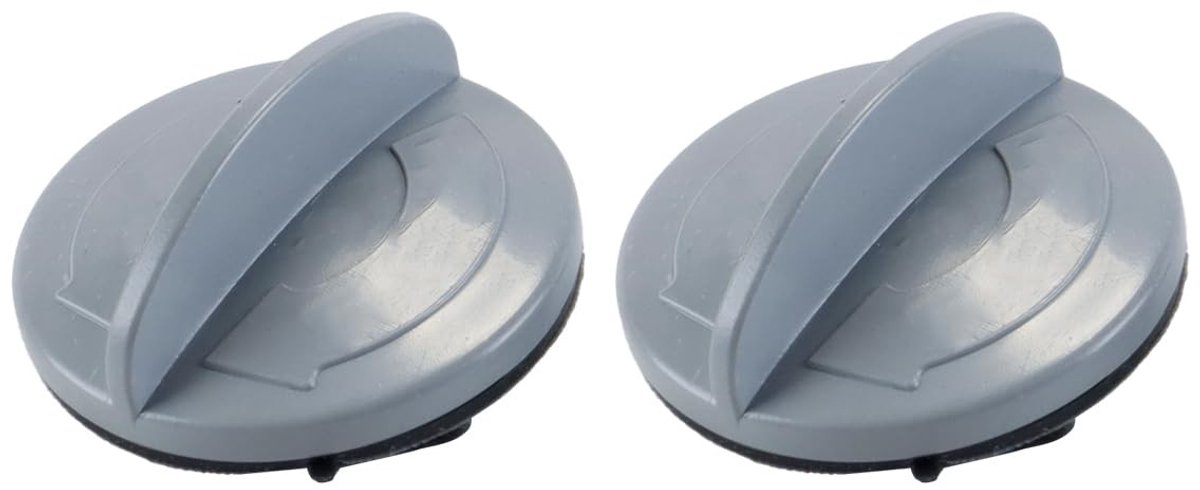 Dailygoods- Borgschroef 2 Stuks - Vervangende Set - Duurzaam Kunststof - Eenvoudig te Installeren - Compatibel met Diverse Modellen - Effectieve Filterafdichting - Filterdop