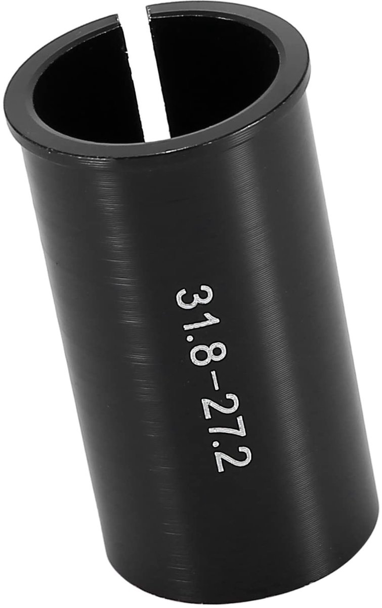 Dailygoods - Fietszadelbuis Adapter 27,2 tot 31,8 mm voor Zadelpen