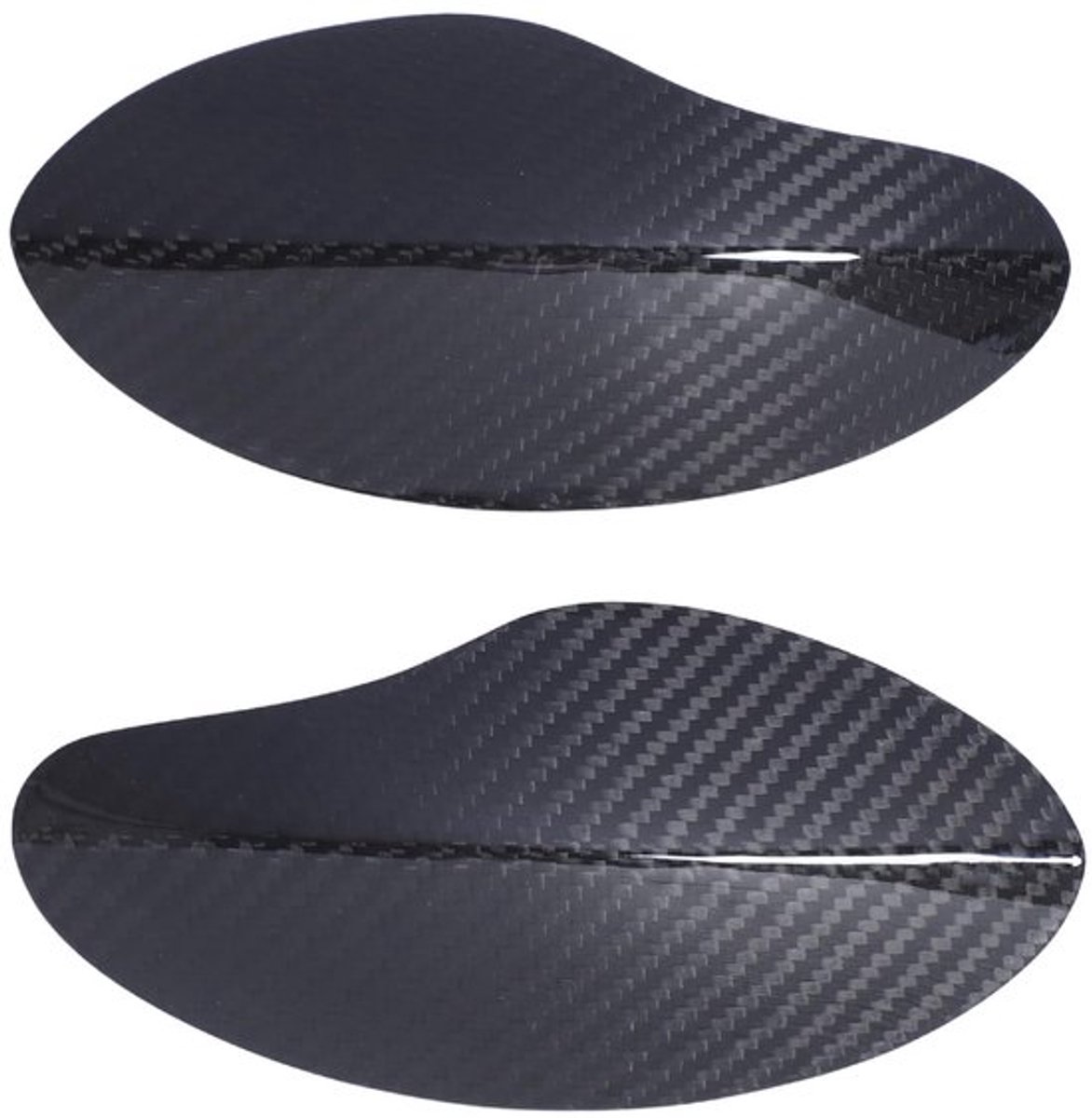 Allecto - Yctze Motorfiets Zijbeschermer Koolstofvezel - 2 Pcs