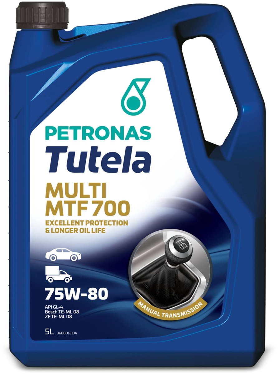 Petronas Tutela MULTI MTF 700 75w80 versnellingsbak olie 5 liter