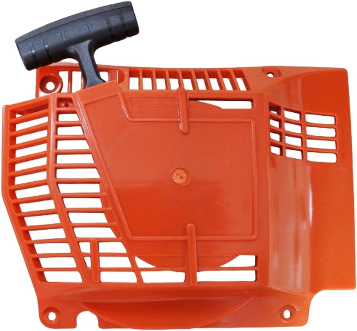Terugslag Starter Handvat - Trekstarter Onderdeel - Kettingzaag Reparatie - Precisie Montage Ontwerp - 13-14cm Gat Afstand - Oranje