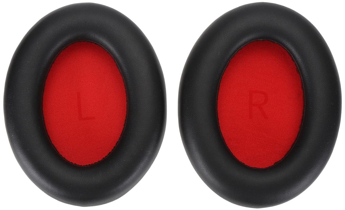JHUBERS - Vervangende Oorkussens - Draadloze Hoofdtelefoon - Geluidsisolatie - Eiwit Leder - Comfortabele Oorkussens - Geschikt voor Hoofdtelefoon...