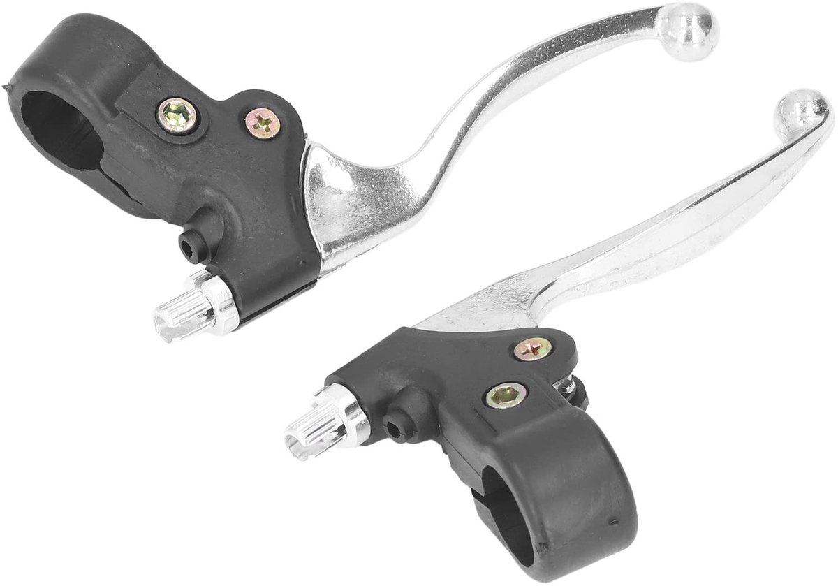 JHUBERS- Remhendel Aluminium - Remhendel Links/Rechts - 22 mm - 1 Paar - Vervanging voor Mini Pocket ATV - Eenvoudige Installatie - Remhendels