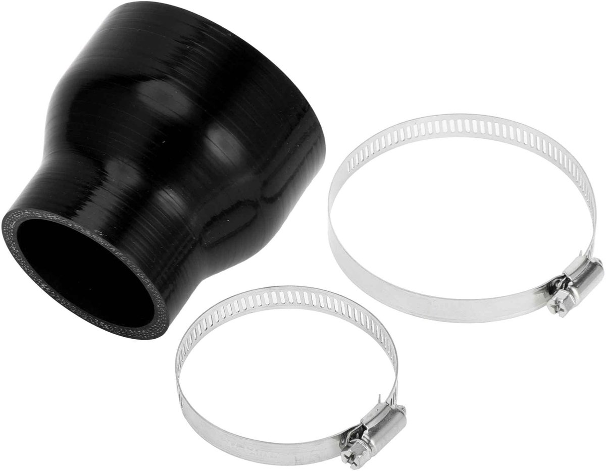 JHUBERS- Silicone Slang 4-Laags - Binnendiameter 51mm/76mm - Lengte 76mm - Dikte 5mm - Max. Temperatuur 300℃ - Geschikt voor Koelvloeistof - Koelslang