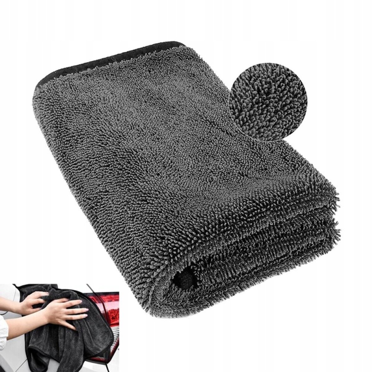 Grote Microvezel Droogdoek Auto 60x90cm - Super Absorberend