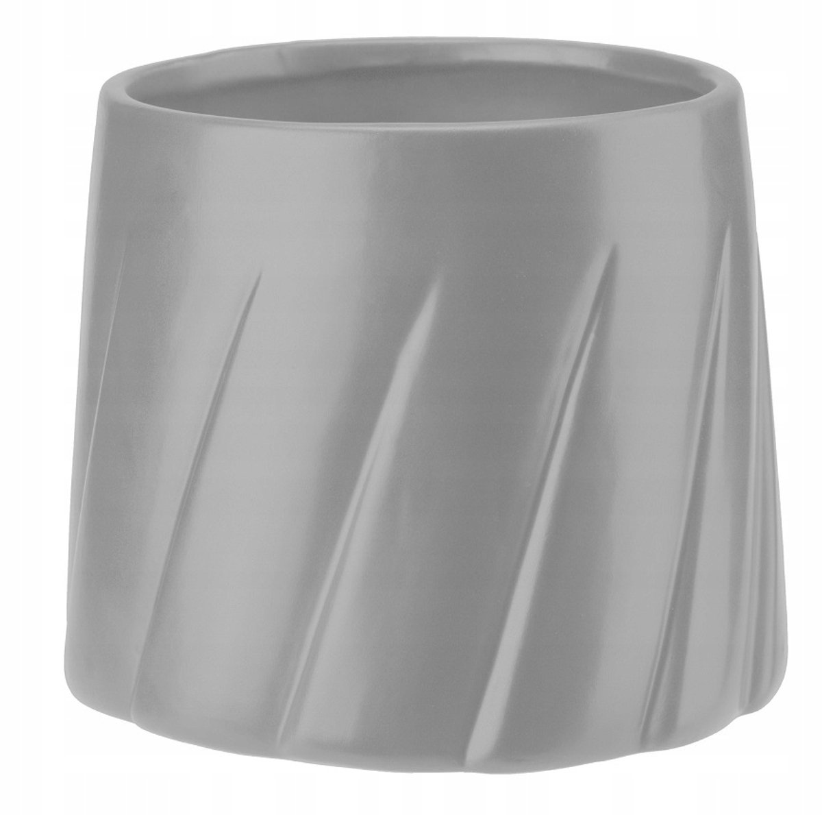 Gabriel Keramiek Pot 17cm Grijs - Stijlvolle Decoratie