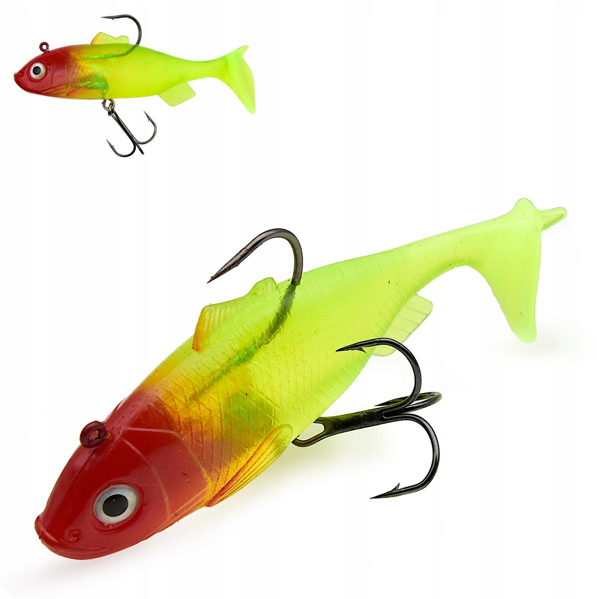 Tilt Tail Lure met jigkop en bagger - 6 cm, 9,5 g