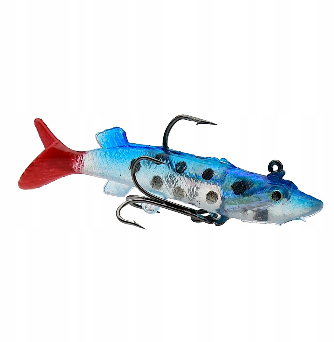 Zware Kopyto Visdeal 8cm 9g met jighaak en bagger