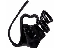 Zeloria Heren C-String – Minimalistische String voor Heren – Zwart – One Size