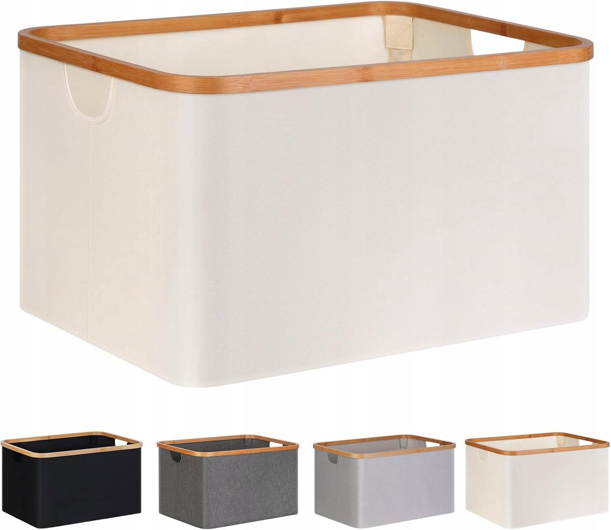 Opvouwbare Bamboe Wastafel 60L - Stijlvolle en Duurzame Organizer