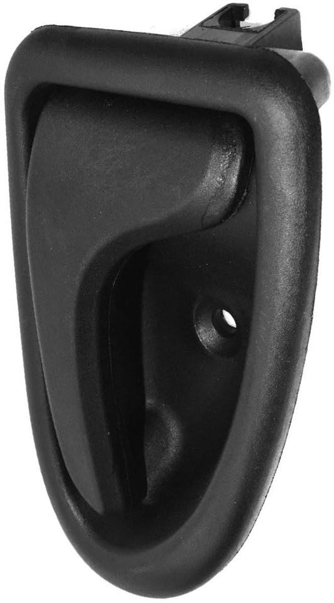BRENZOOS- Deurgreep Zwart - Deurknop - Handgreep - Voorzijde/achterzijde - Compatibel met Renault CLIO II 1998-2005 - Stijlvol ontwerp - Autodeurgreep