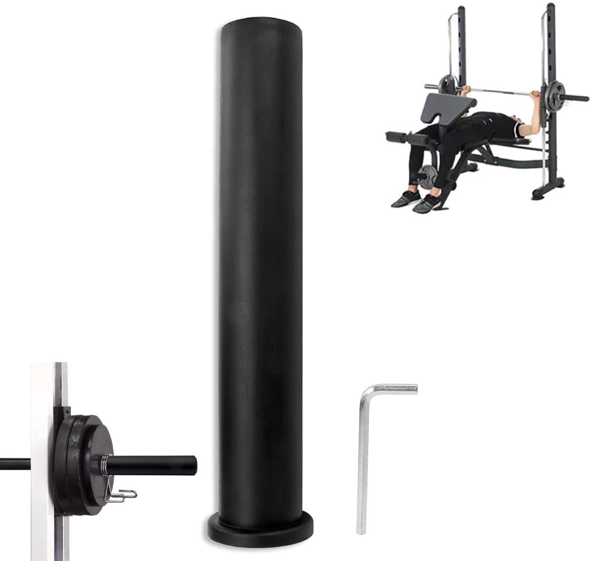 Dailygoods - Olympic Adapter Sleeve - Converteer 1" Standaard naar 2" Olympische Barbells